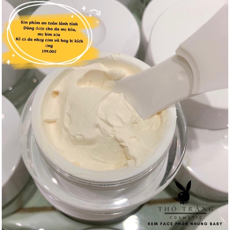 Kem face phấn nhung baby