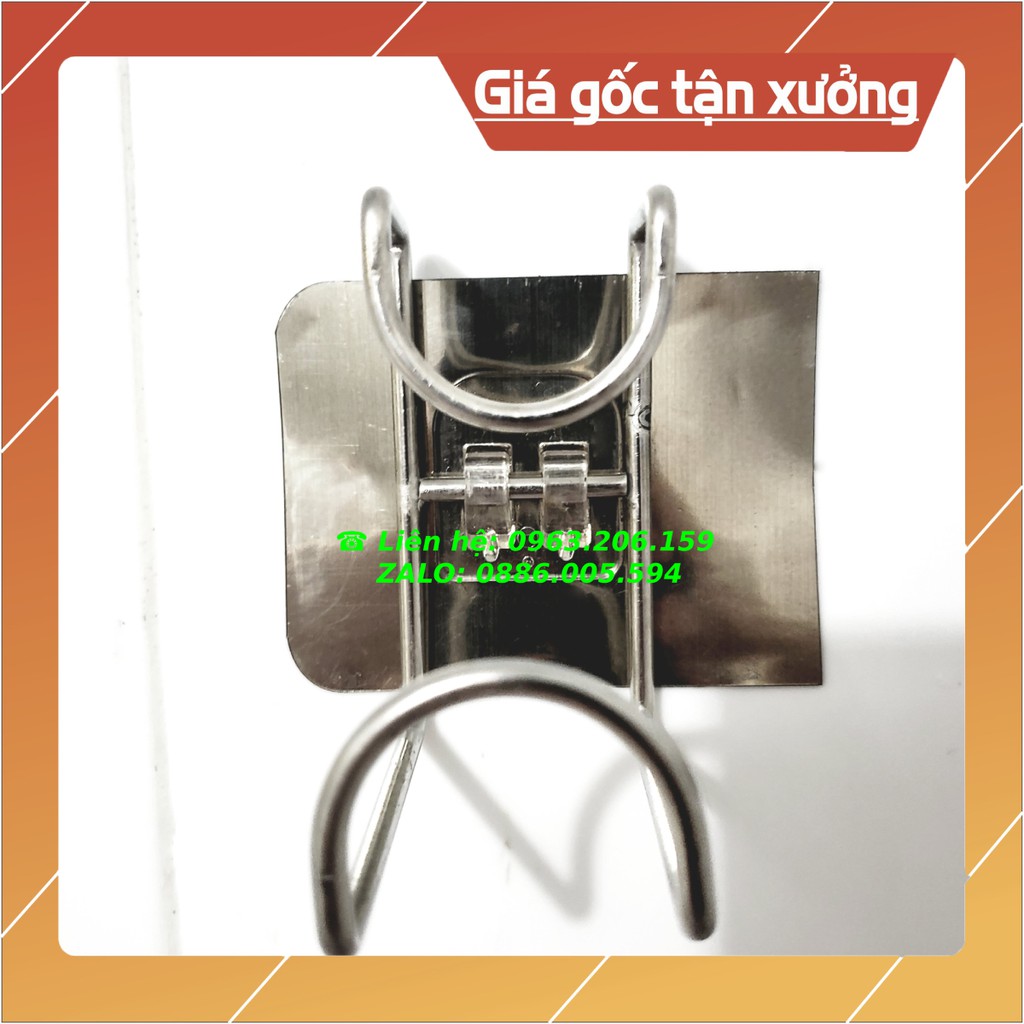 [HOT] Móc INOX Dán Tường Treo Đồ Gia Đình,Đồ Dùng Nhà Bếp, Đồ Dùng Nhà Tắm, Nhà Vệ Sinh Tiện ích