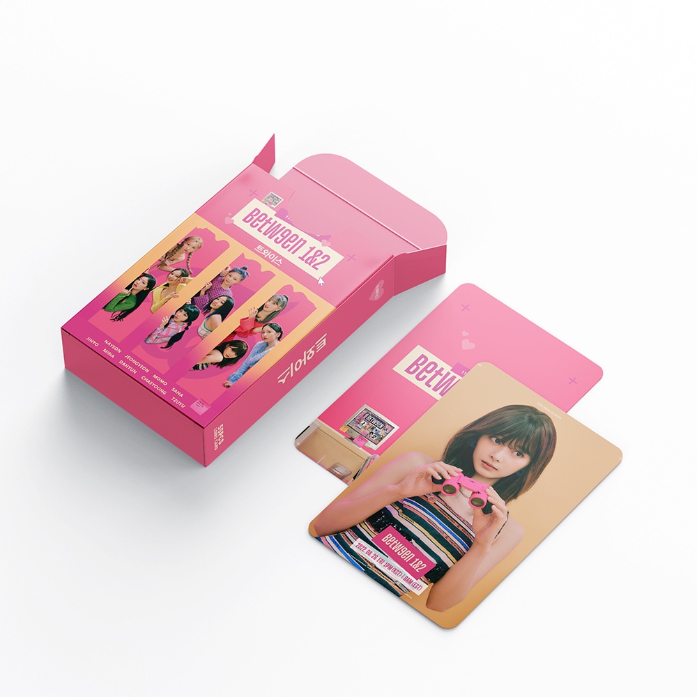 Set 54 Tấm Ảnh  TWICE thẻ ảnh nhóm nhạc  album ảnh LOMO card 2022 between