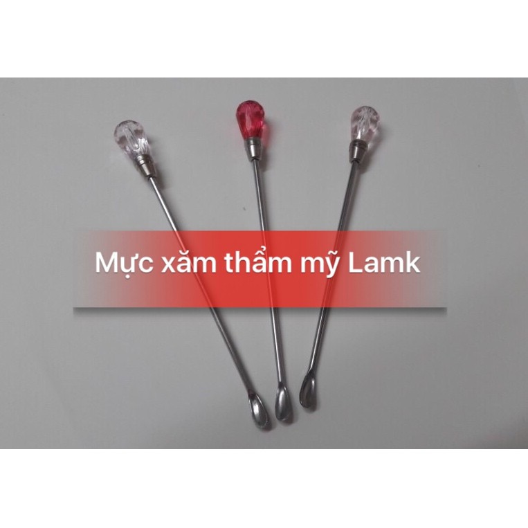 MUỖNG LẤY MỰC TRONG PHUN XĂM THẨM MỸ