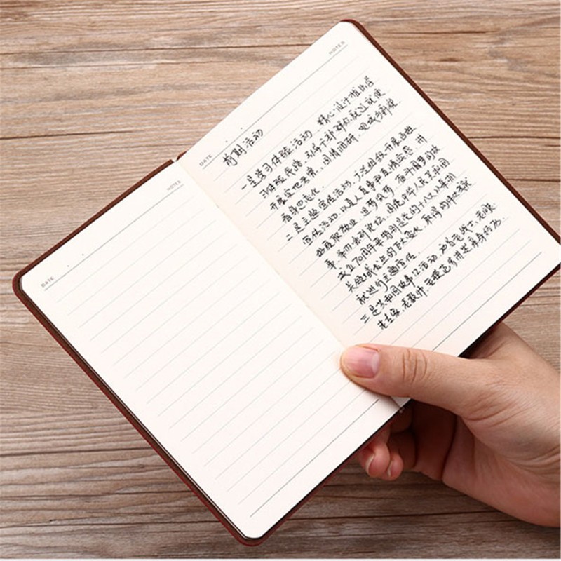Sổ Tay Bìa Da Pu Phong Cách Cổ Điển Sang Trọng