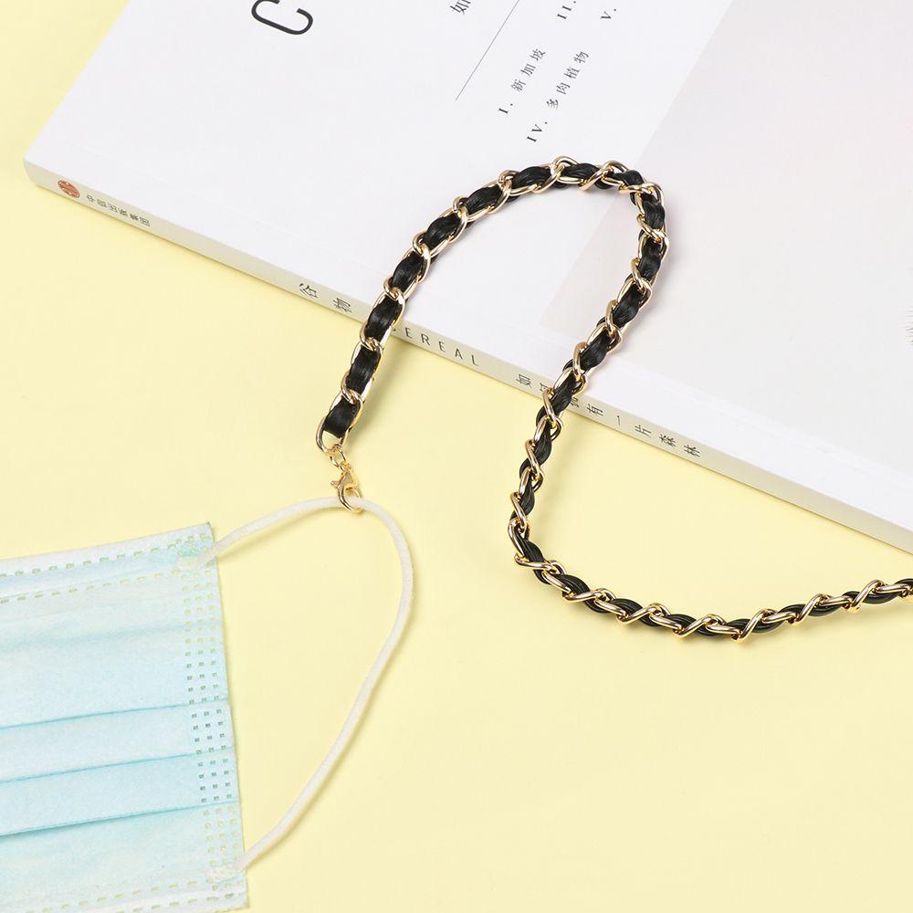 Dây Đeo Mắt Kính Chất Liệu Hợp Kim PU Phong Cách Hàn Quốc Cổ Điển