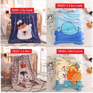 Chăn lông tuyết mềm mịn cho bé (KT: 100x140cm)
