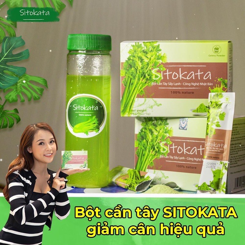 1 Gói 5gr Bột cần tây sitokata Sấy lạnh công nghệ Nhật bản | BigBuy360 - bigbuy360.vn