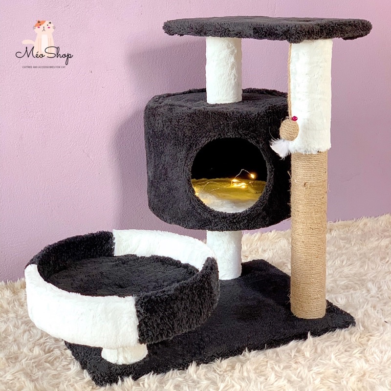 Nhà cây 3 tầng cho mèo 😻 tặng kèm pate 60g 😻 Inbox Shop nếu muốn up size