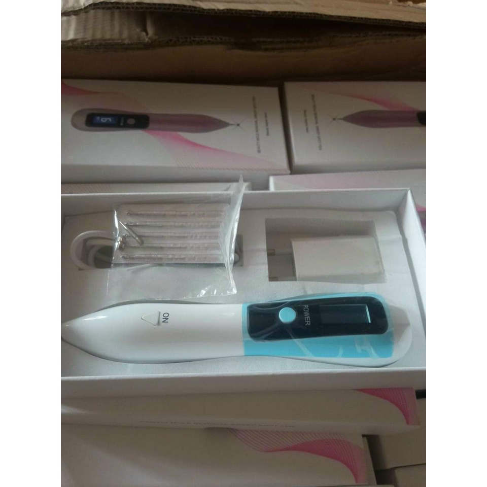 (Bh 12 tháng) Máy Đốt Nốt Ruồi, Mụn Thịt, Mụn Ruồi, Tàn Nhang Mole 9 Cấp Độ Có Đèn