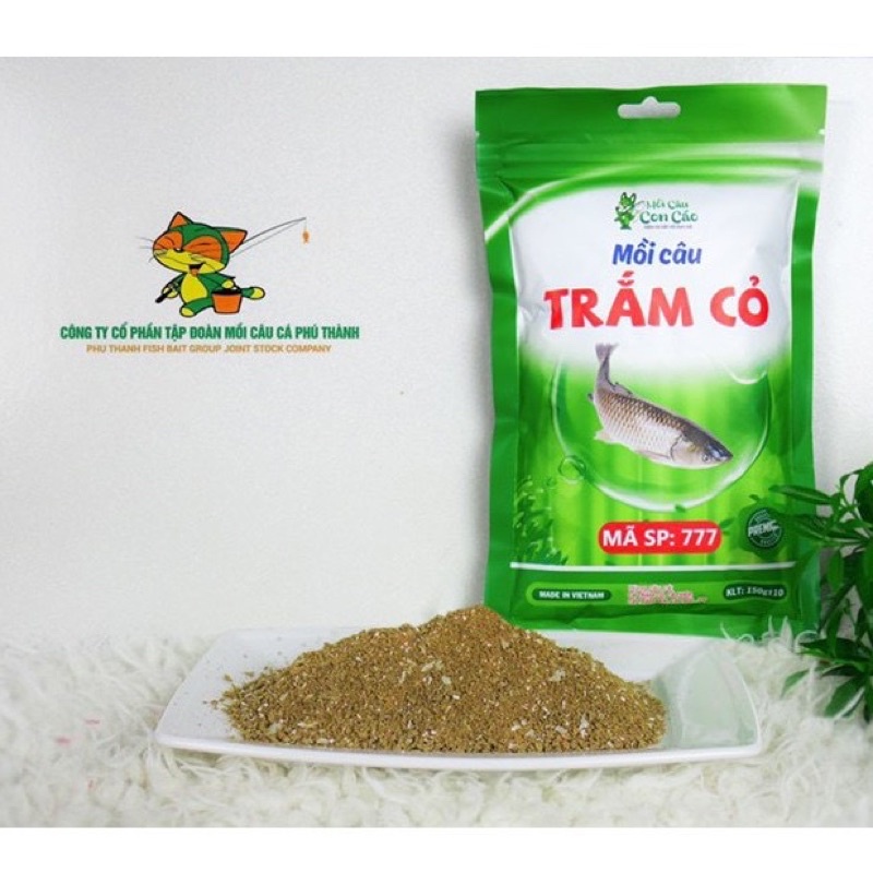 Tổng Hợp Mồi Câu Con Cáo:Chuyên Trắm+Rô Phi+Trôi+Chép