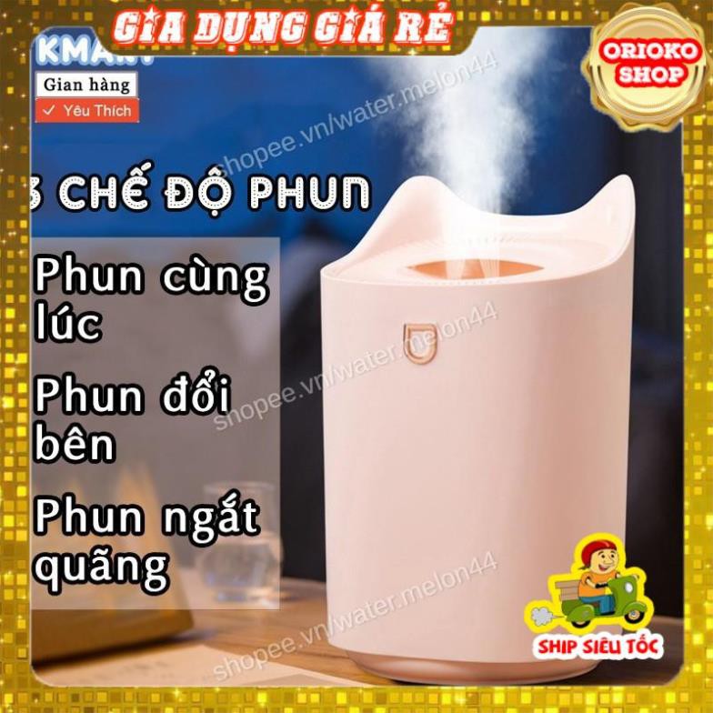 🔥𝐒𝐈𝐄̂𝐔 𝐇𝐎𝐓🔥  Máy Phun Sương Tạo Độ ẩm Dung Tích Lớn 3 Lít .Máy 2 Vòi 3 chế độ Phun❣️𝗦𝗵𝗼𝗽 𝗛𝗮̀𝗻𝗴 𝗖𝘂̛̣𝗰 𝗥𝗲̉❣️