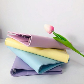 Bìa sổ còng da PU cỡ A6 6 còng