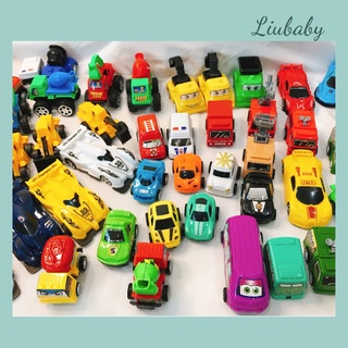 Sét 6 chiếc ô tô mini cho bé nhiều màu nhiều mẫu khác nhau, đồ chơi thông minh Liubaby