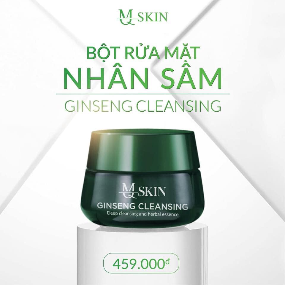 Bột rửa mặt nhân sâm MQ Skin - Bột rửa mặt MQSkin Ginseng Cleansing