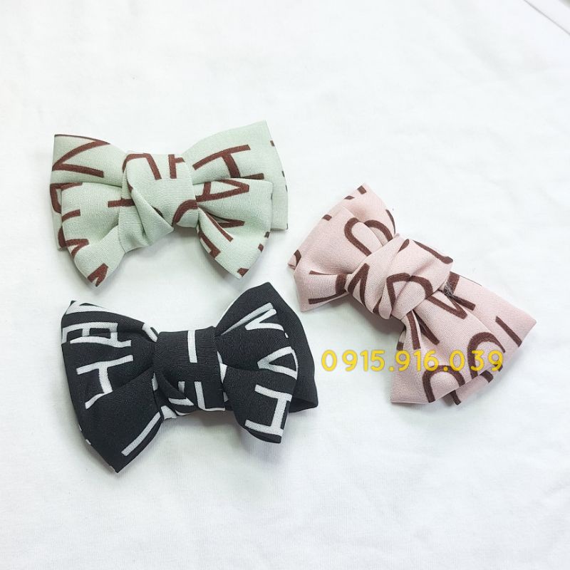 Kẹp tóc hình nơ xinh xắn, kẹp tóc nơ