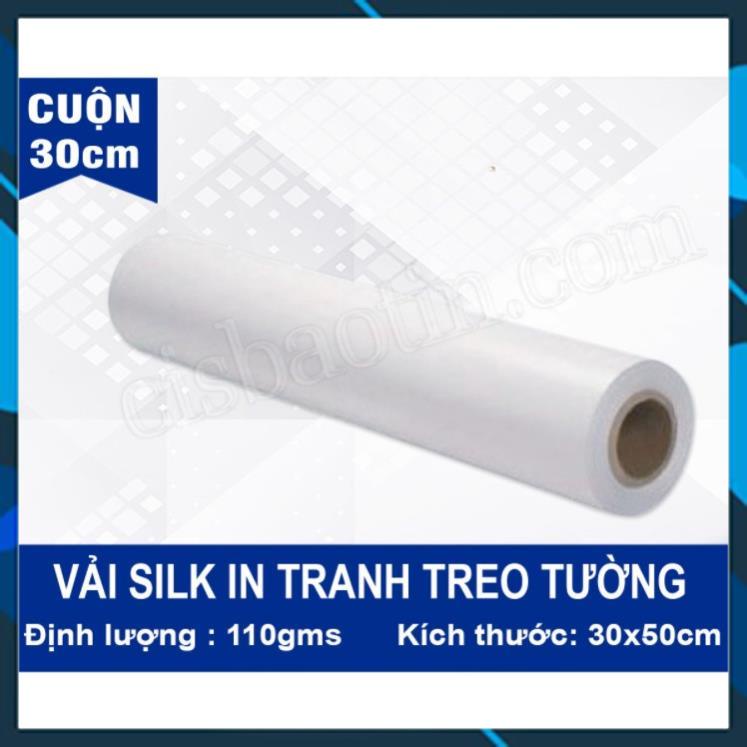 VẢI SILK CUỘN KHỔ 30CM
