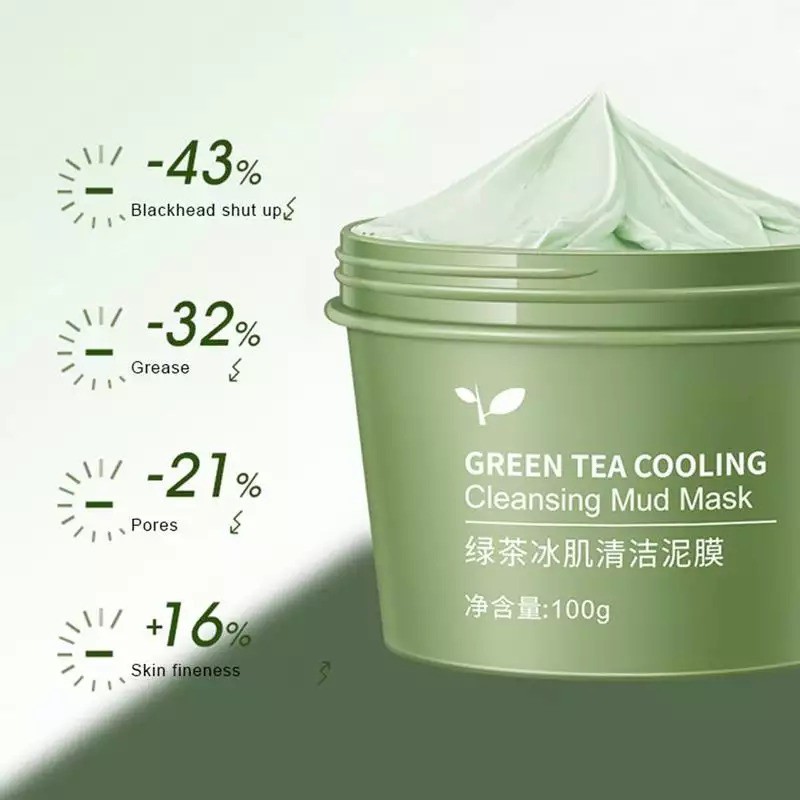 [ HÀNG MỚI ] MẶT NẠ BÙN TRÀ XANH , MẶT NẠ MATCHA DƯỠNG TRẮNG NGỪA MỤN