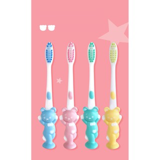 Bàn chải đánh răng vệ sinh răng miệng cho bé (set 4 chiếc )