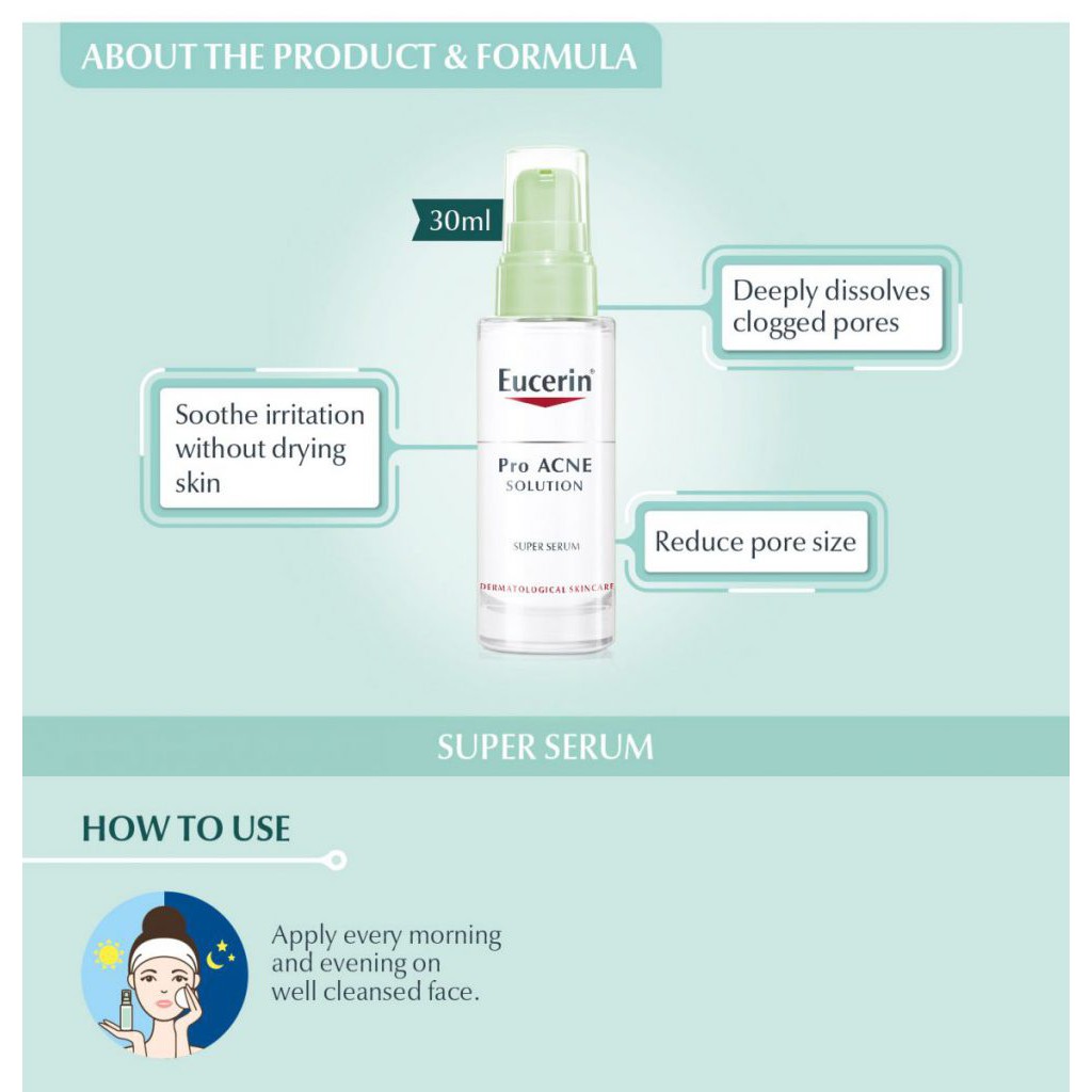 Serum Giảm Mụn Eucerin Pro ACNE Solution Super