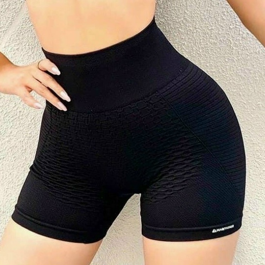 Quần Đùi Dệt Kim Naqi Tập Gym Yoga Nữ Quảng Châu Cao Cấp Bin Sports Q125