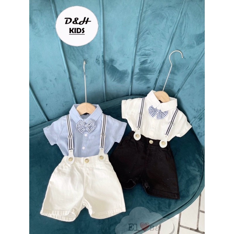 Set yếm đùi bé trai