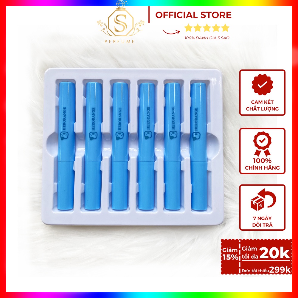 Set son Herorange con vịt 6 màu siêu mịn