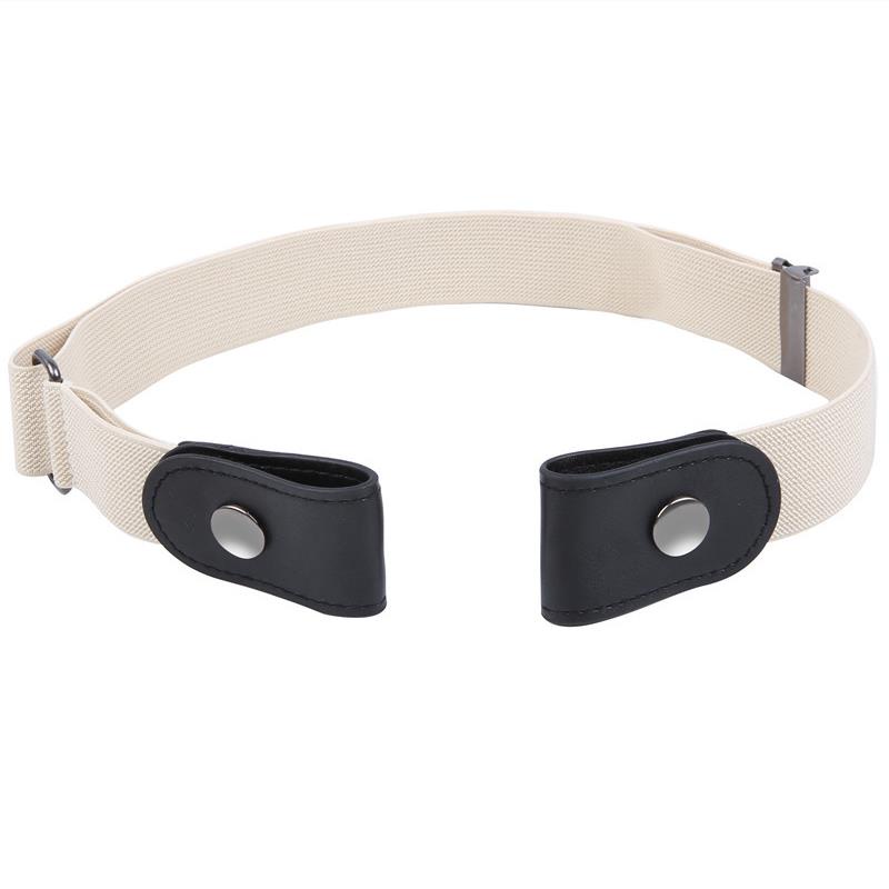 Thắt Lưng Co Giãn Không Khóa Kim Loại Có Thể Điều Chỉnh Dành Cho Nam Nữ
