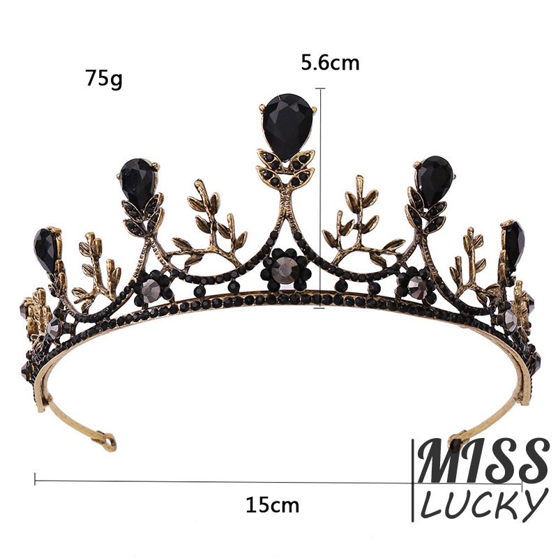 Vương miện đính đá phong cách sang trọng nổi bật dành cho cô dâu