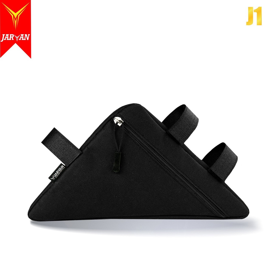 Túi treo sườn xe đạp JAVAN, chống mưa, form cúng, túi tam giác