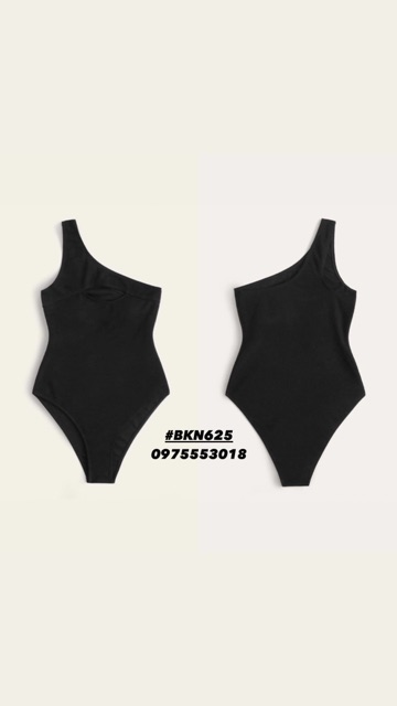 [BKN625] <ÂU> BODYSUIT LỆCH VAI CUTOUT NGỰC 3 MÀU | BigBuy360 - bigbuy360.vn
