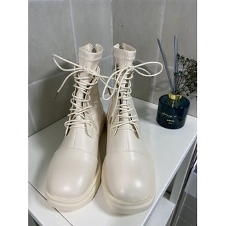 [ORDER] Giày ulzzang cao cổ da mềm mã B1 (ảnh thật ở cuối)
