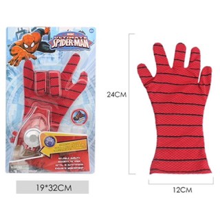 Bộ Găng tay người nhện; găng tay american caption