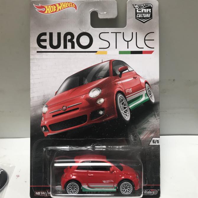 Hot Wheels Mô Hình Đồ Chơi Xe Hơi Fiat 500