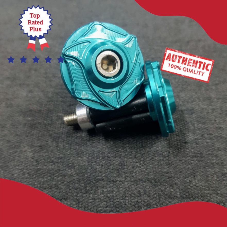 GÙ NHÔM XOÁY LỐC MÀU LỤC BẢO TITAN GẮN ĐƯỢC CÁC LOẠI TẤT CẢ CÁC LOẠI XE MÁY