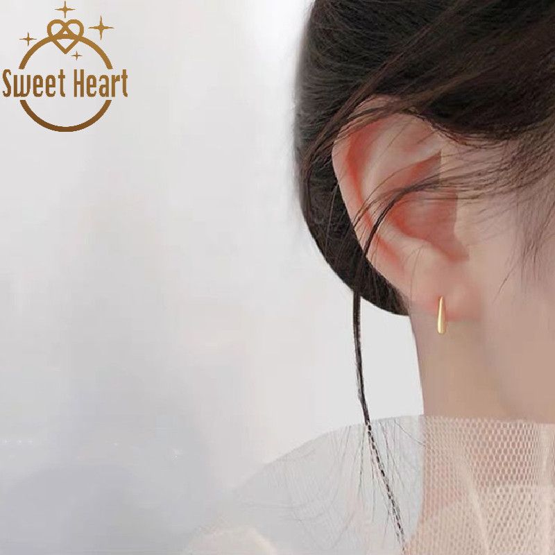 Hip Hop Earrings Alloy Womens Ear Clip Fashion Earring Minimalism Jewelry