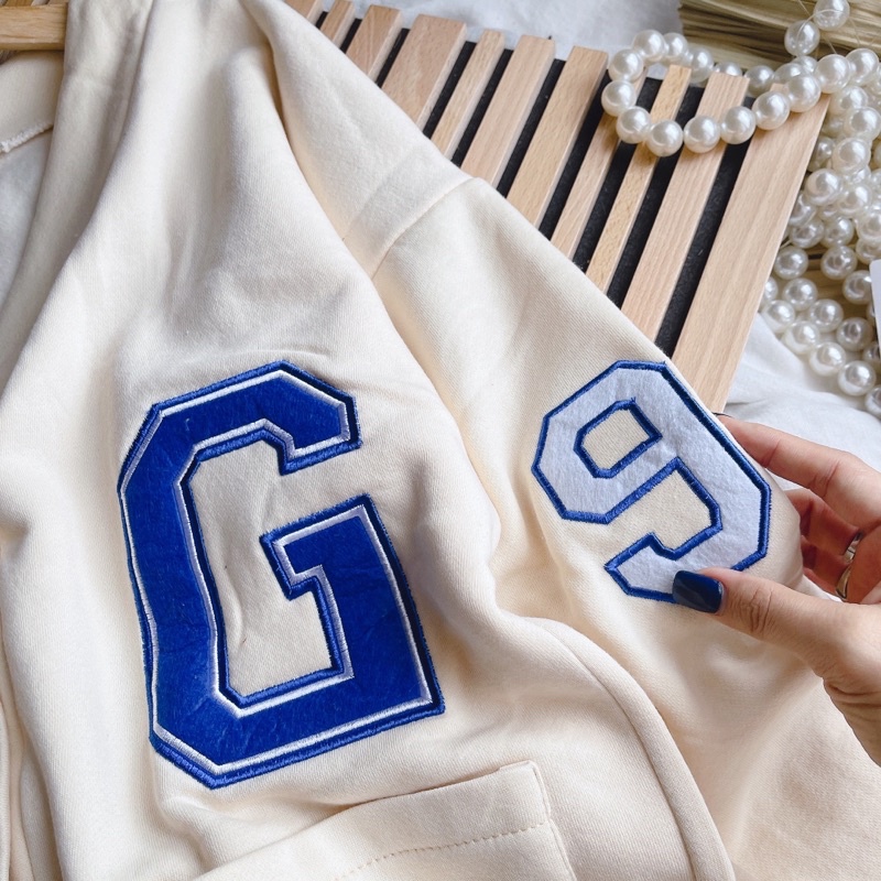 ÁO KHOÁC CARDIGAN KEM CHỮ G (TH)