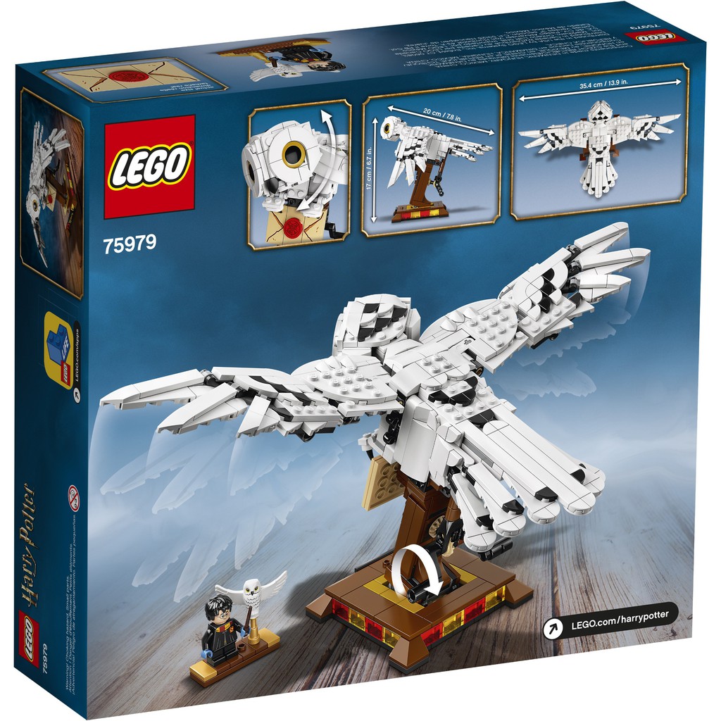 Lego 75979 Harry Potter Hedwig - Chim Cú đưa thư của Harry Potter