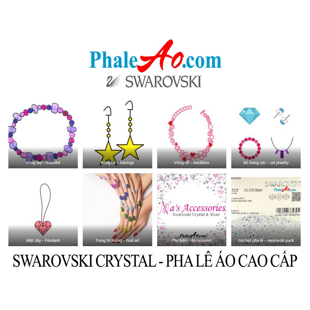 Vòng tay pha lê Swarovski crystal classic bead 5000 tròn màu xanh lá & nón 001AB 5328, khóa bạc 925