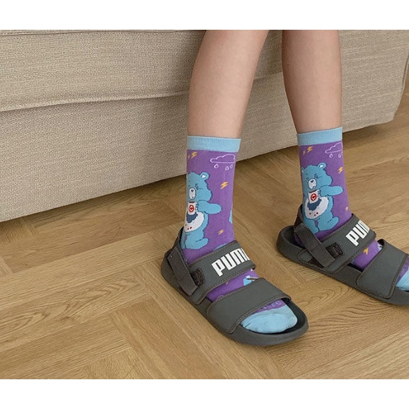 Vớ Tất hình Gấu cao cổ Nam Nữ phong cách trẻ trung, năng động.