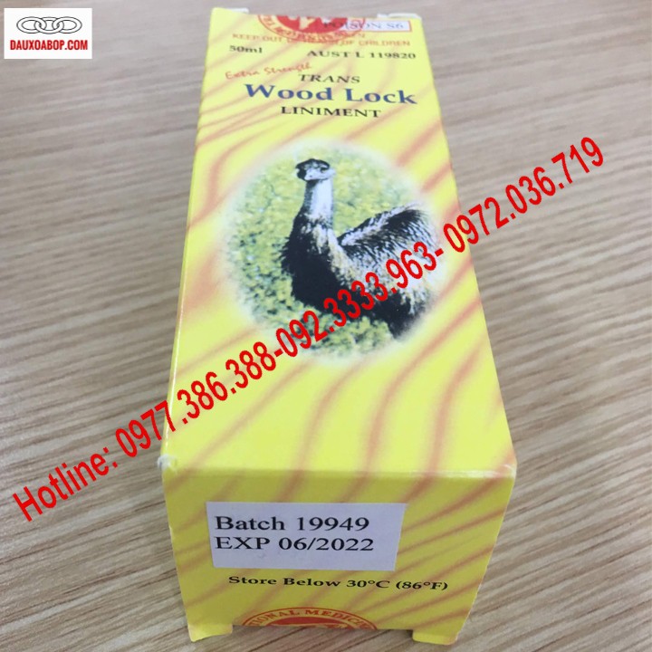 Dầu xoa bóp đà điểu Úc