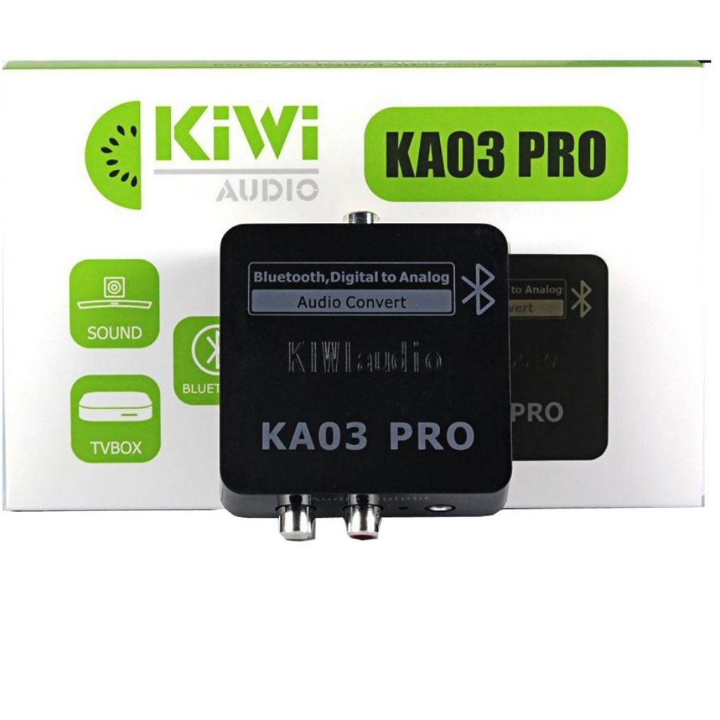 Bộ chuyển quang âm thanh KIWI KA03 Pro hỗ trợ Bluetooth - Hàng Chính Hãng