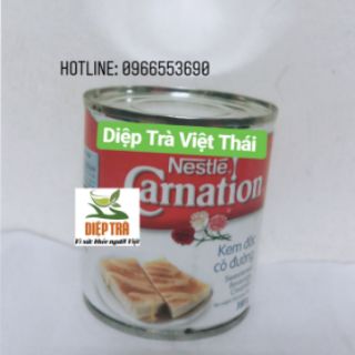 (Có clip)Sữa đặc Carnation Thái Lan chuyên pha trà sữa, cà phê
