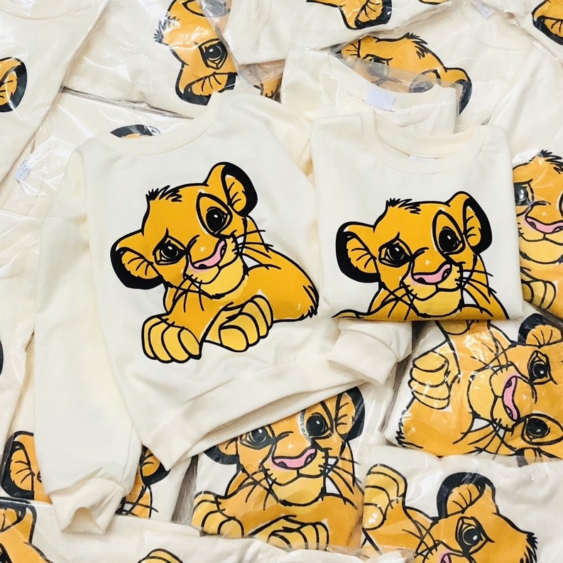 Áo dài tay thu đông bé trai - Áo nỉ Lion Zara siêu đẹp cho bé trai size 1-5t