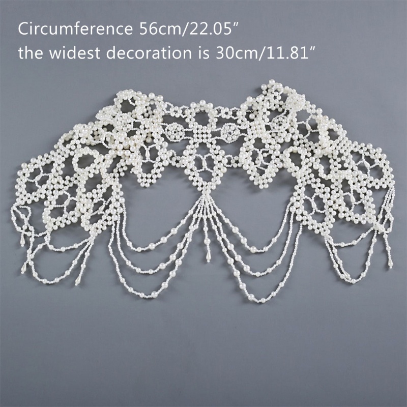 Vòng cổ Choker Đính Ngọc Trai Nhân Tạo Phong Cách Cổ Điển Thời Trang Cho Nữ