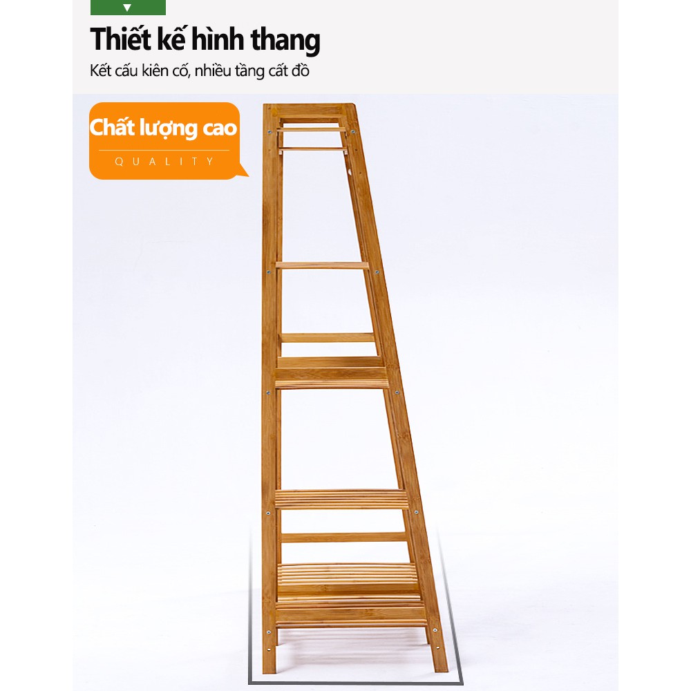 giá kệ gỗ treo quần áo, giá treo đồ phòng ngủ túi xách đơn giản hiện đại nhiều không gian FU152 | BigBuy360 - bigbuy360.vn