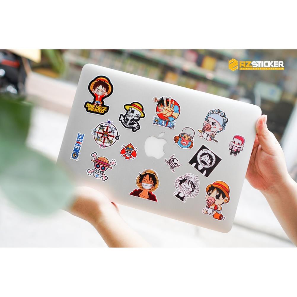 [Set 100+] Sticker One Pice - Đảo Hải Tặc | Dán Nón Bảo Hiêm, Điện Thoại, Laptop, Bình Nước...Chống Nước, Chống Bay Màu