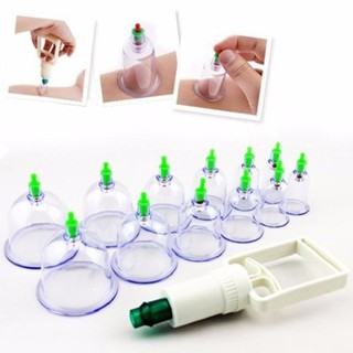 Bộ dụng cụ giác hơi 12 món không cần dùng lửa