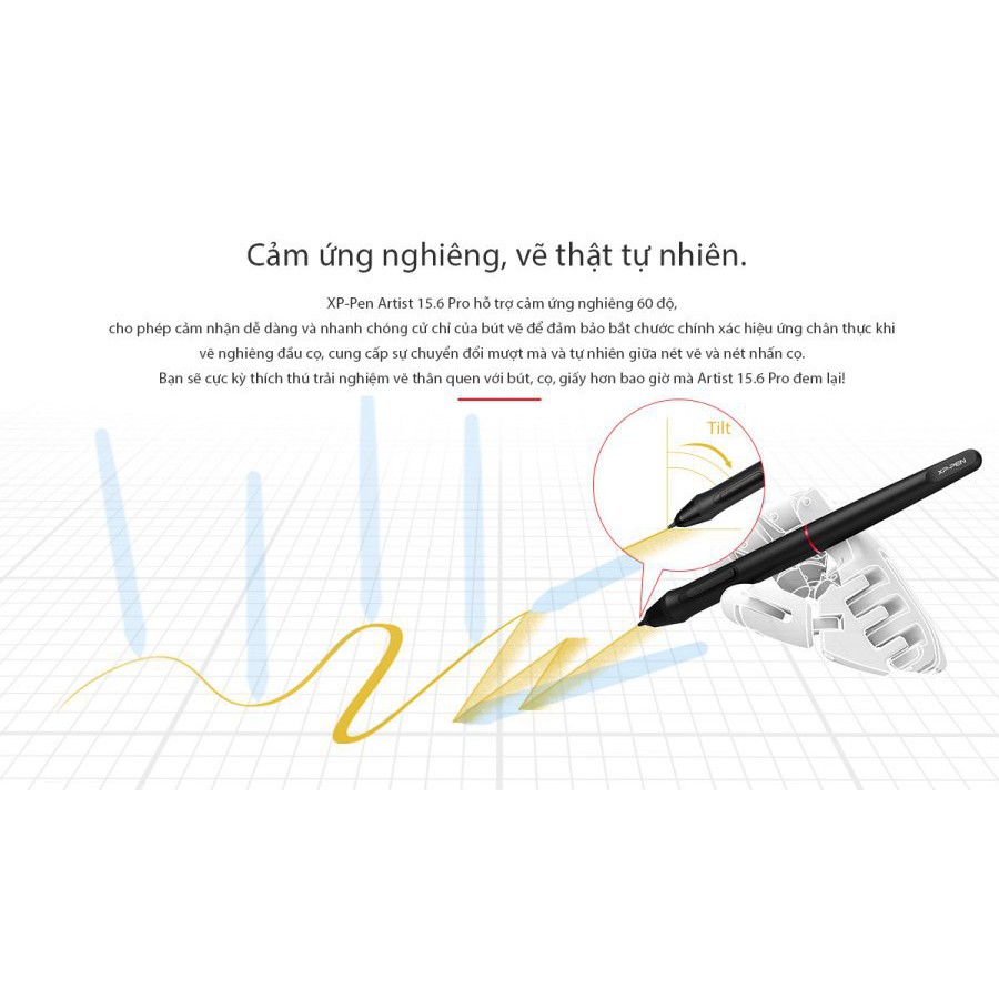 [Mã 33ELSALE hoàn 7% xu đơn 300k] Bảng Vẽ Màn Hình XP-Pen Artist 15.6 Pro fullHD 8192 Lực Nhấn 120%sRGB (Kèm Chân Đế)