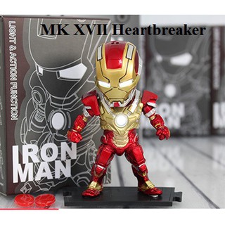 Mô hình iron man LED 6 mẫu (bộ 2)