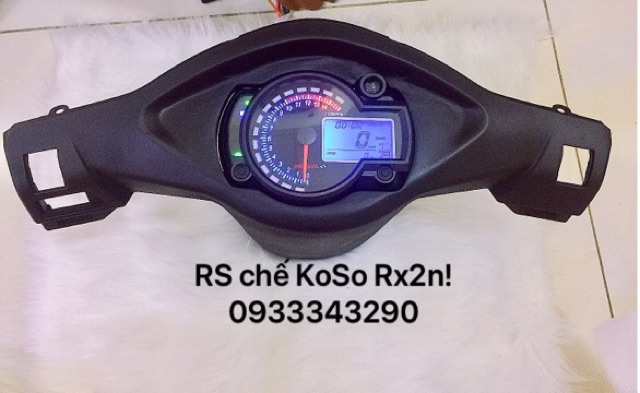 🆘🆘 SALE HOT 🆘🆘 Trọn Bộ Bợ Cổ Wave RS , Alpha , S100 Chế Đồng Hồ KoSo Rx2n