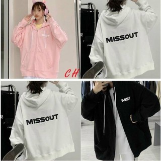 Áo khoác Hoodie unisex nam nữ đều mặc được | Áo khoác nỉ MISSOUT