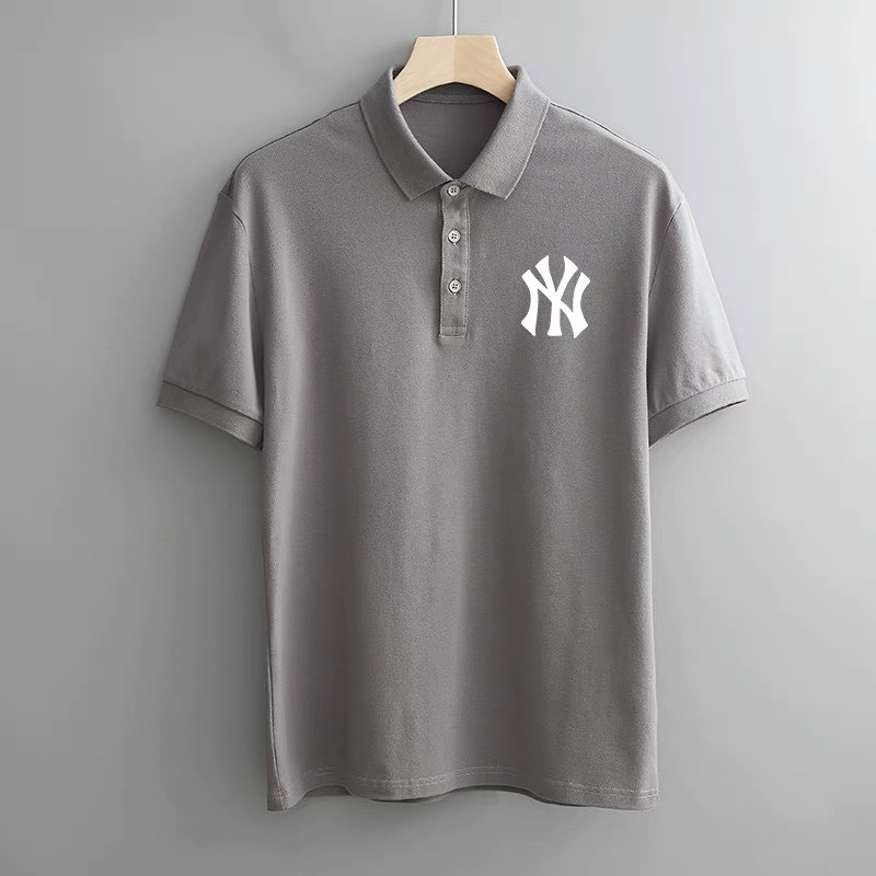 Áo thun POLO trơn chất cá sấu cho nam, áo POLO NY | BigBuy360 - bigbuy360.vn