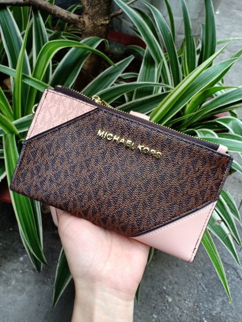 Ví mk 2 khóa mix màu sz 18